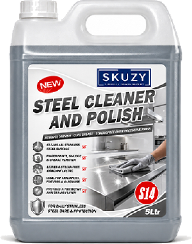 SKUZY Steel Cleaner & Polish